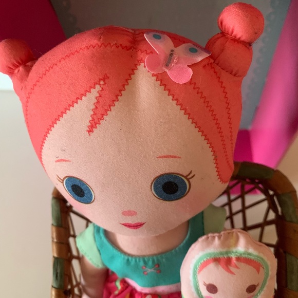 Mooshka Tots Doll-Karia With Finger Puppet and Box - Picture 2 of 12